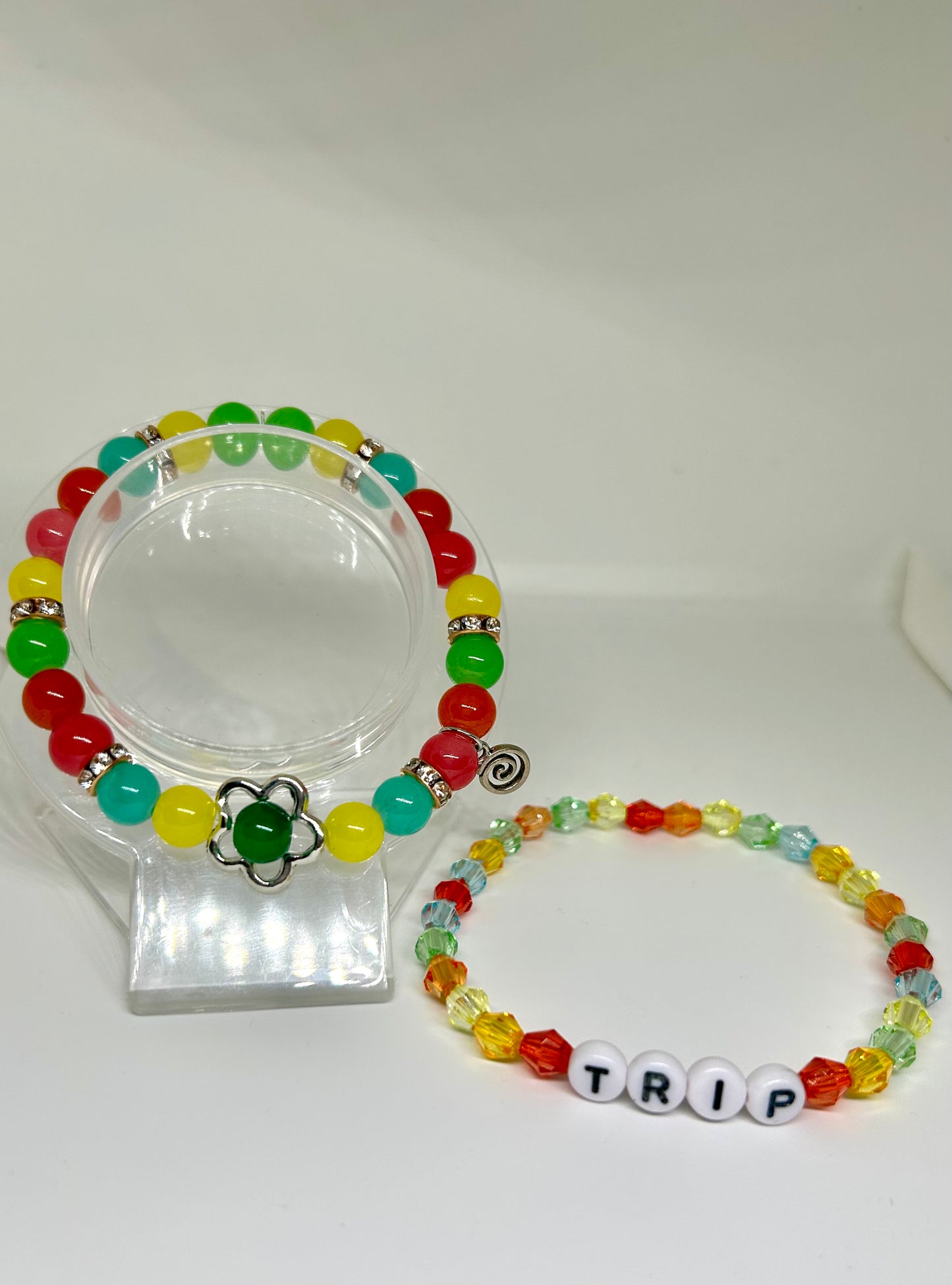 Trip Jhene Aiko Beaded and Jem Bracelet