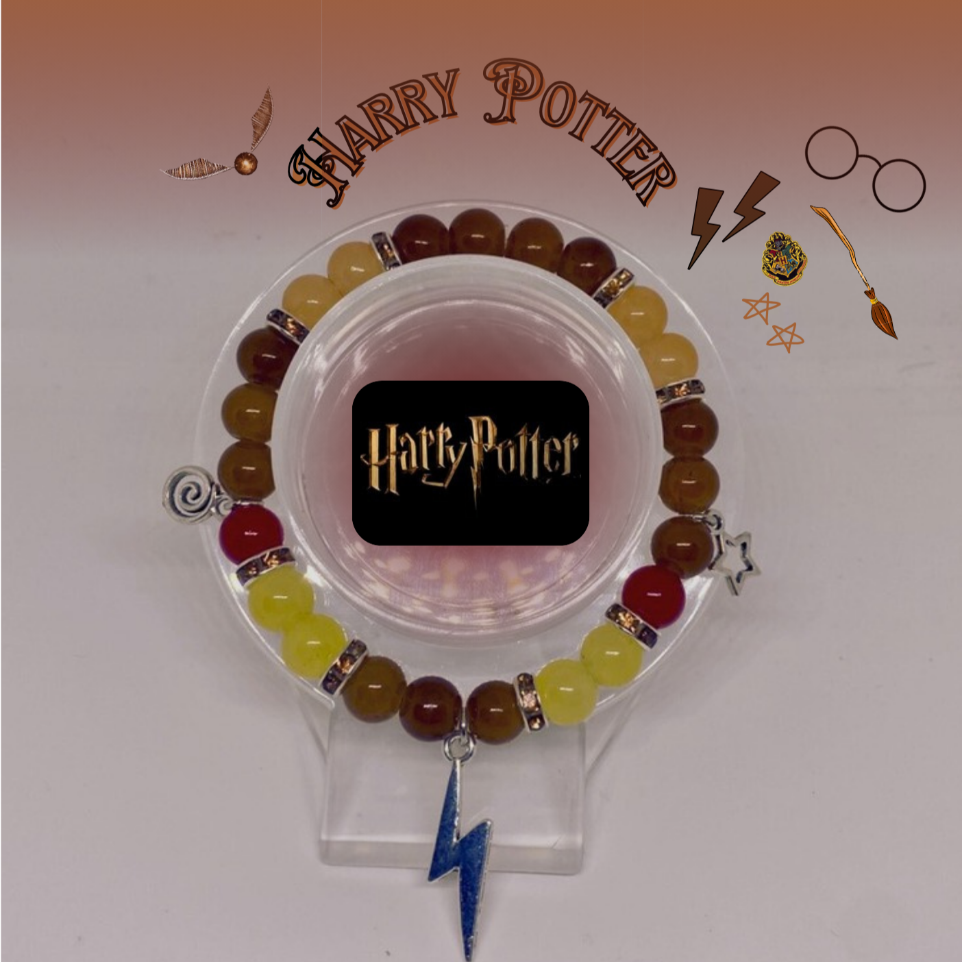Harry Potter Beaded Bracelet