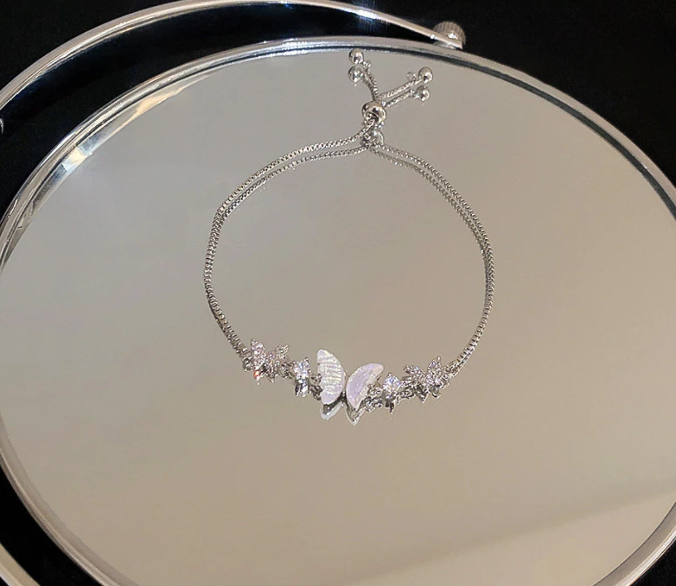 Butterfly Drawstring Bracelet