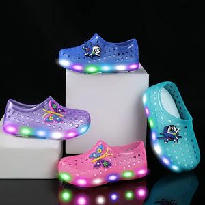 Luminous Butterfly Clog Shoes