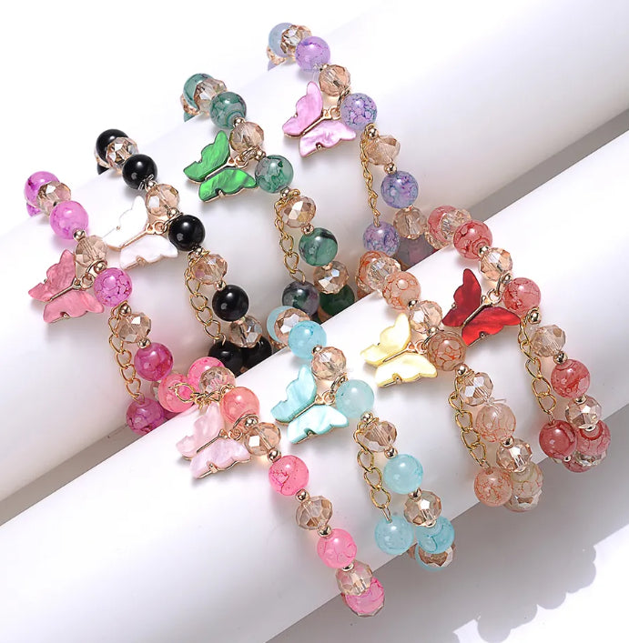 Handmade Crystal Beaded Bracelet