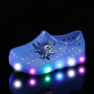 Luminous Butterfly Clog Shoes