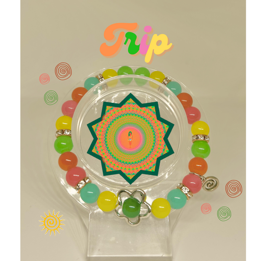 Trip Jhene Aiko Beaded and Jem Bracelet