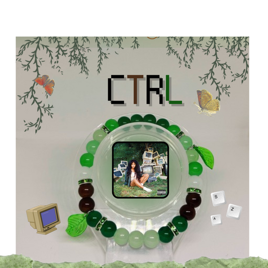 CTRL SZA Inspired Gem and Beaded Bracelet