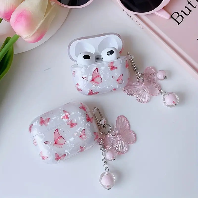 Stylish Butterfly Protective AirPods Case