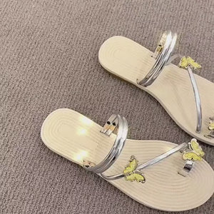 Stylish Butterfly Flat Sandals